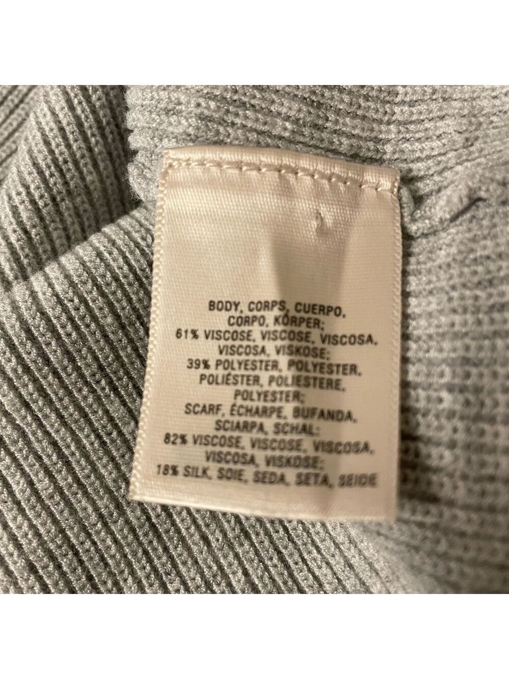 Anthropologie Moth Sleeveless Tank Scarf XS - Picture 8 of 10